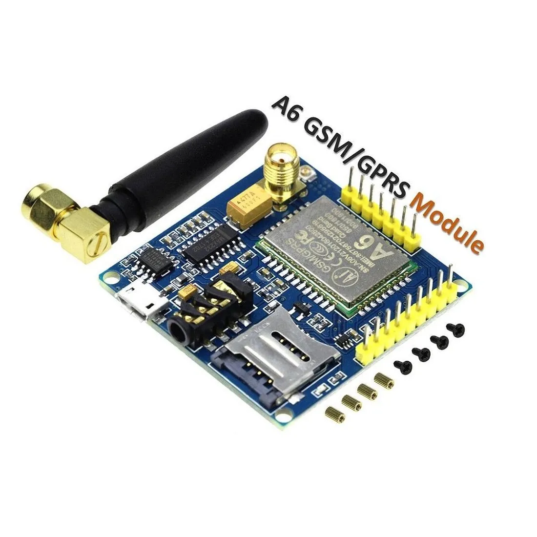 A6 GPRS/GSM Module SMS/Voice Development Board