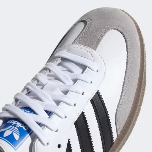 Adidas Men's Samba OG Shoes - Cloud White / Core Black / Clear Granite