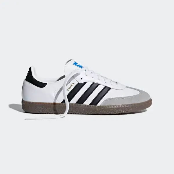 Adidas Men's Samba OG Shoes - Cloud White / Core Black / Clear Granite