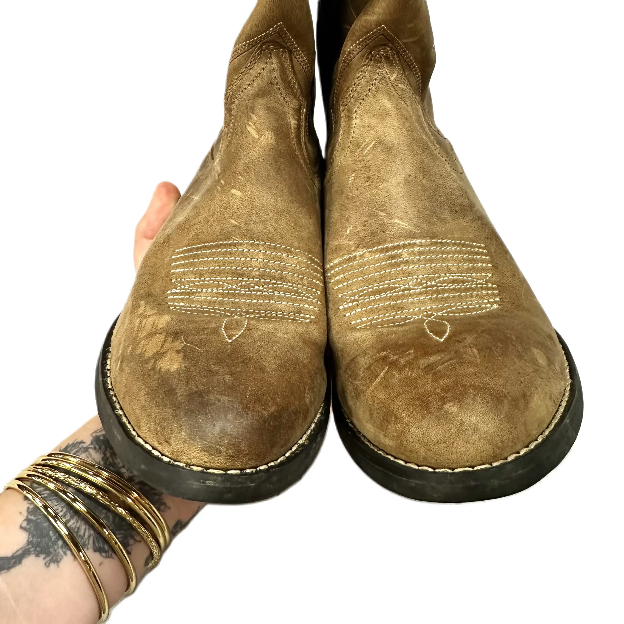 Boots Western By Ariat In Brown, Size: 7