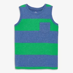 Clearance pocket tank in heathered stripe