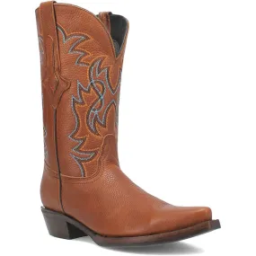 Dingo Gold Rush Tan Leather Snip Toe Western Boots