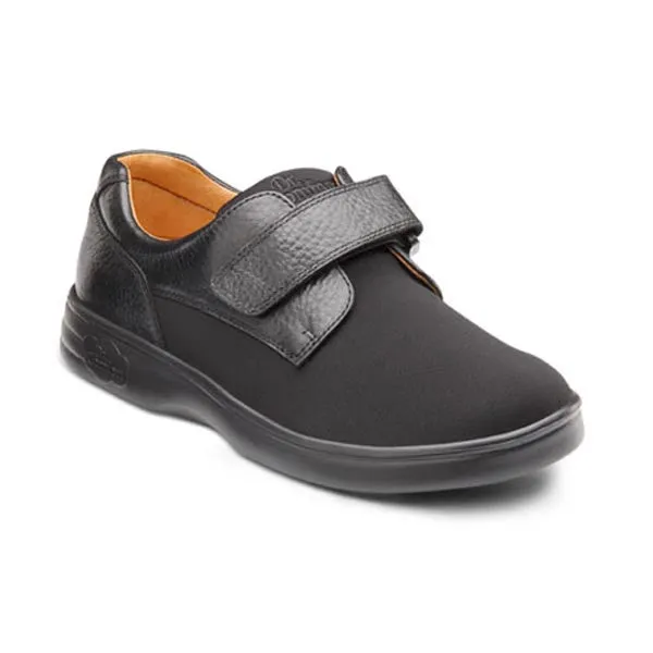 Dr. Comfort Women's Annie Stretch w/ Leather Trim Shoes