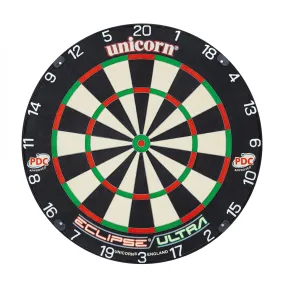 ECLIPSE ULTRA BRISTLE DARTBOARD - WITH UNILOCK dartskiva