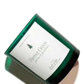 Firever Green Luxury Candle with Notes of Pine & Woods