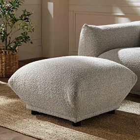 Gianni Pouffe, Mist Grey Boucle