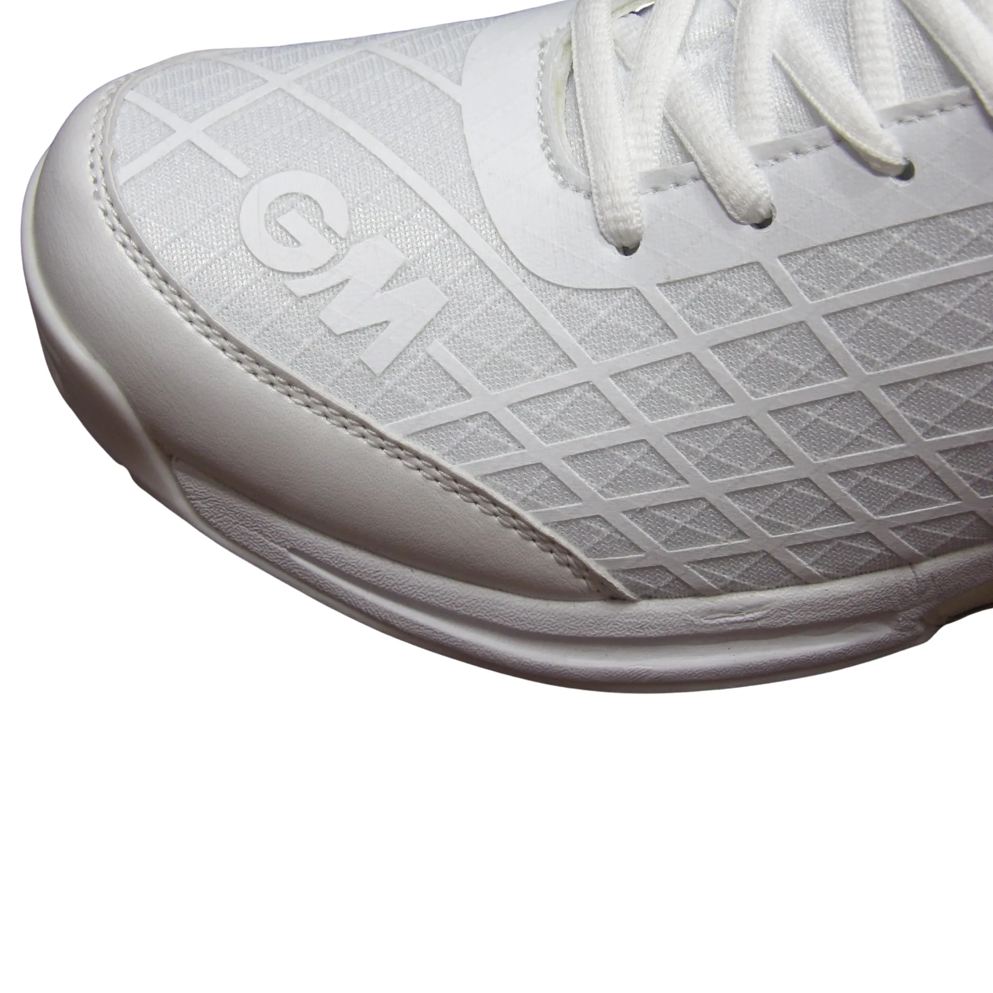 GM Shoes, Icon All-Rounder Cricket Shoes White