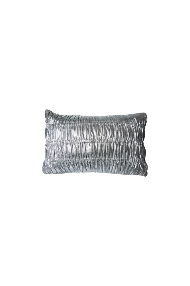 HKliving Shiny Silver Cushion