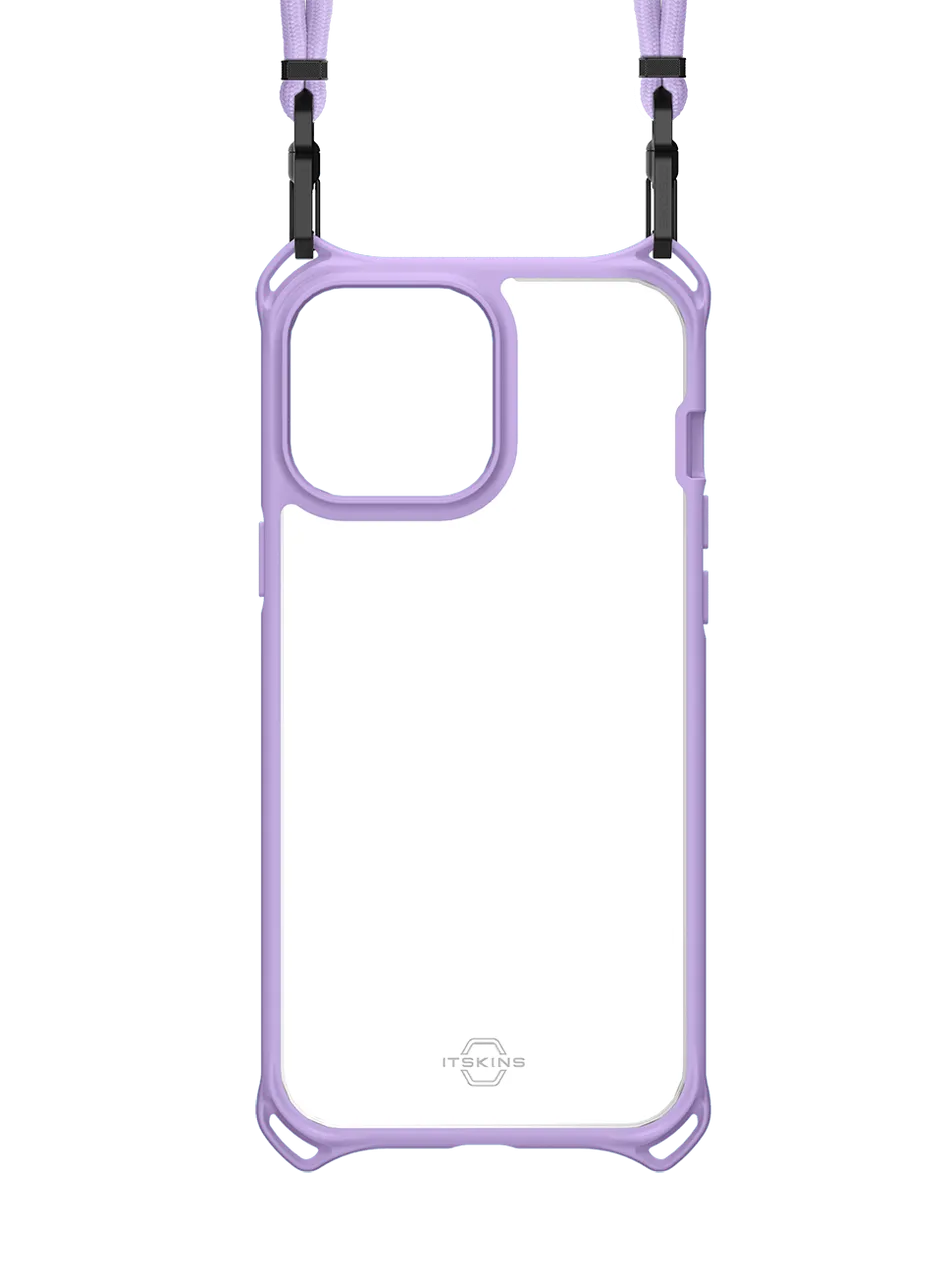 ITSKINS Hybrid Sling for iPhone 13 Series - Purple