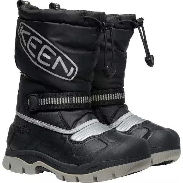 Keen Snow Troll Black Waterproof Boys Winter Boots -40C