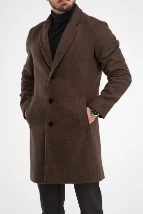 Long overcoat for men