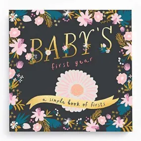 Lucy Darling Golden Blossom Memory Baby Book