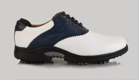 Notting White-Blue Golf Shoes