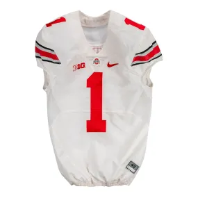 Ohio State Buckeyes Locker Room Authentic White Jersey