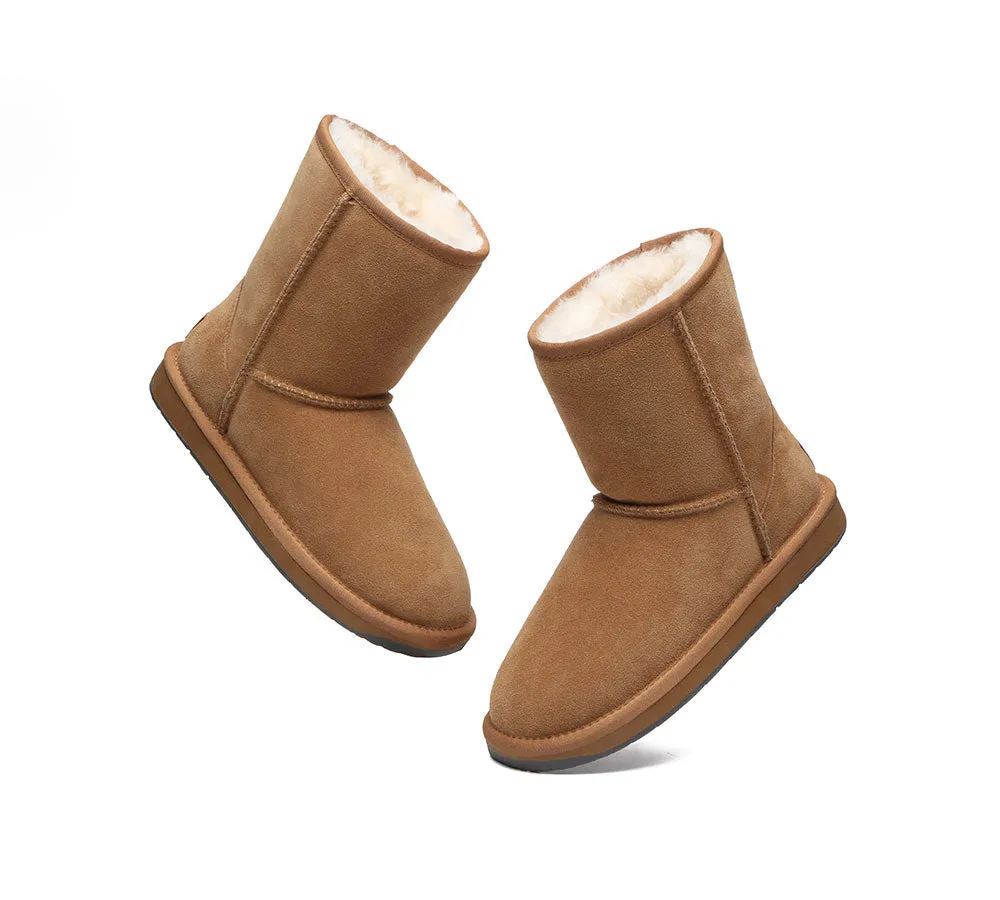 Premium Australian Sheepskin Boots Unisex Short Classic Plus