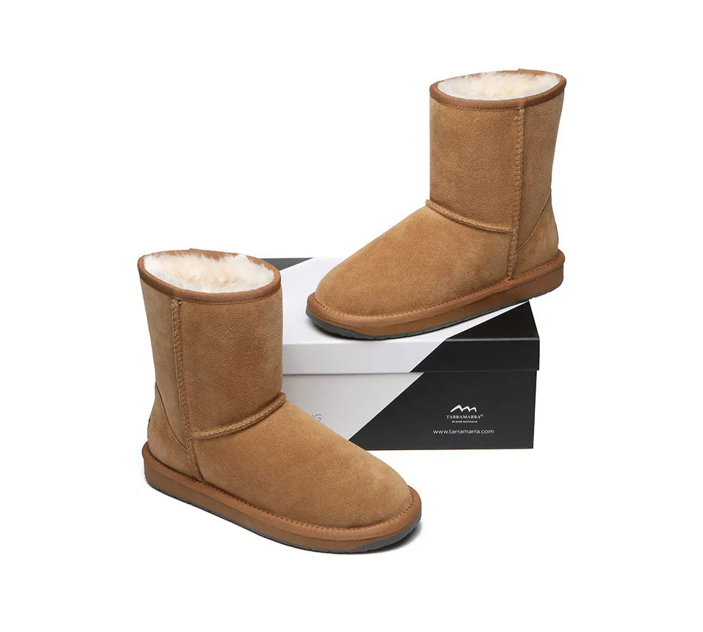 Premium Australian Sheepskin Boots Unisex Short Classic Plus