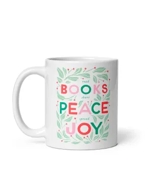 Read Books, Share Peace, Spread Joy Mug (Print Shop)