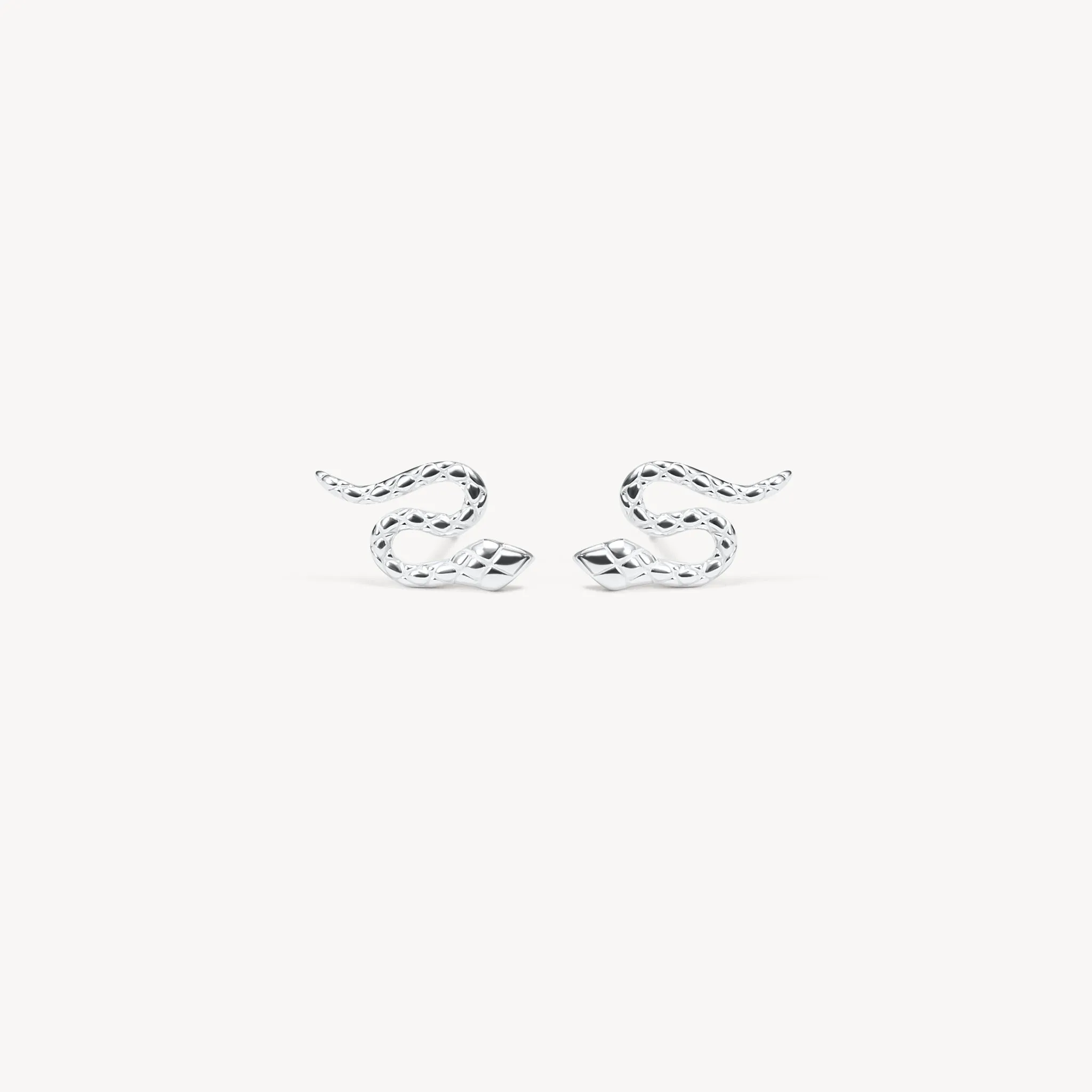 Serpent Stud Earrings